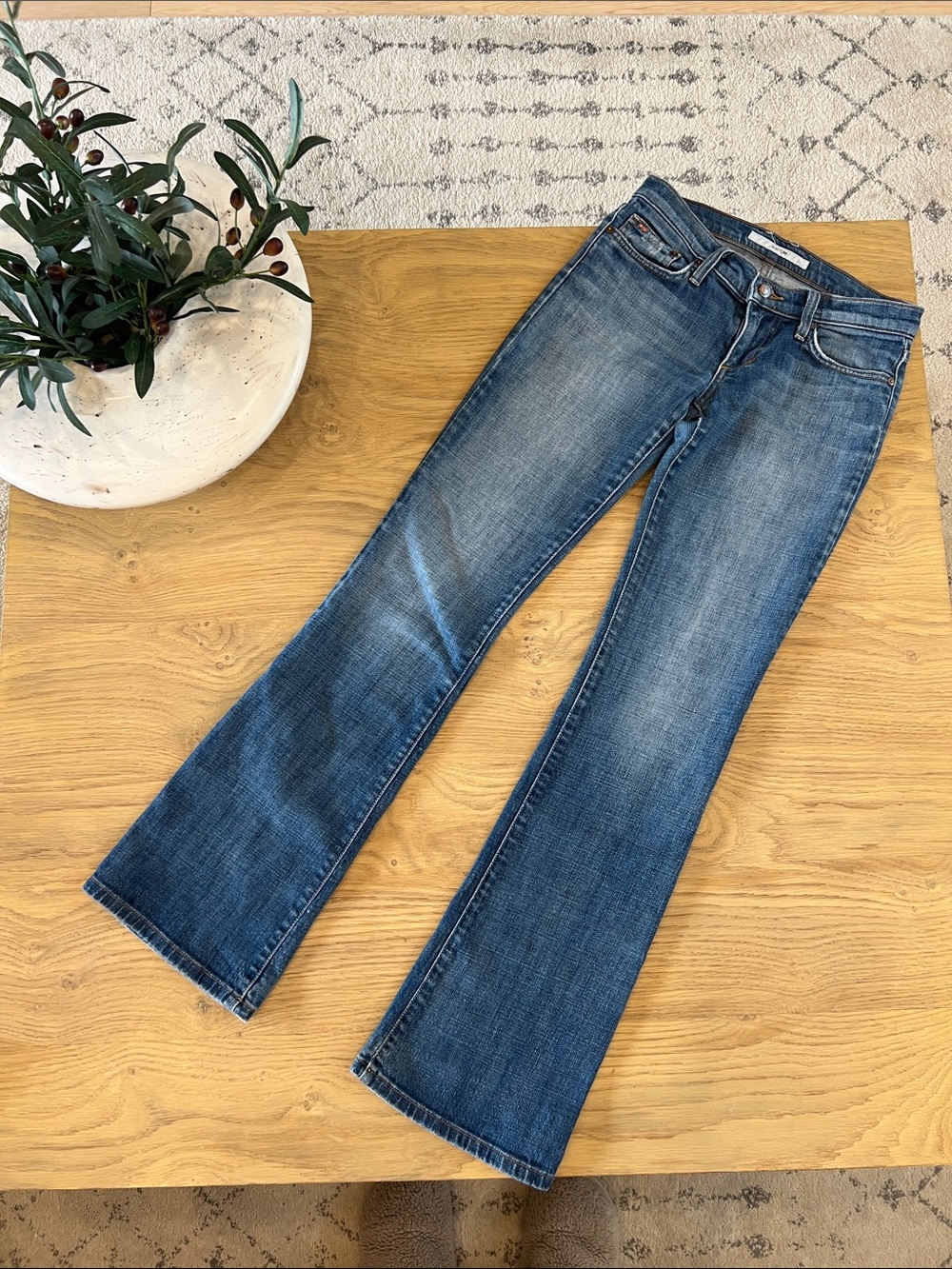 Joe's Socialite Fit Low Rise Bootcut Jeans